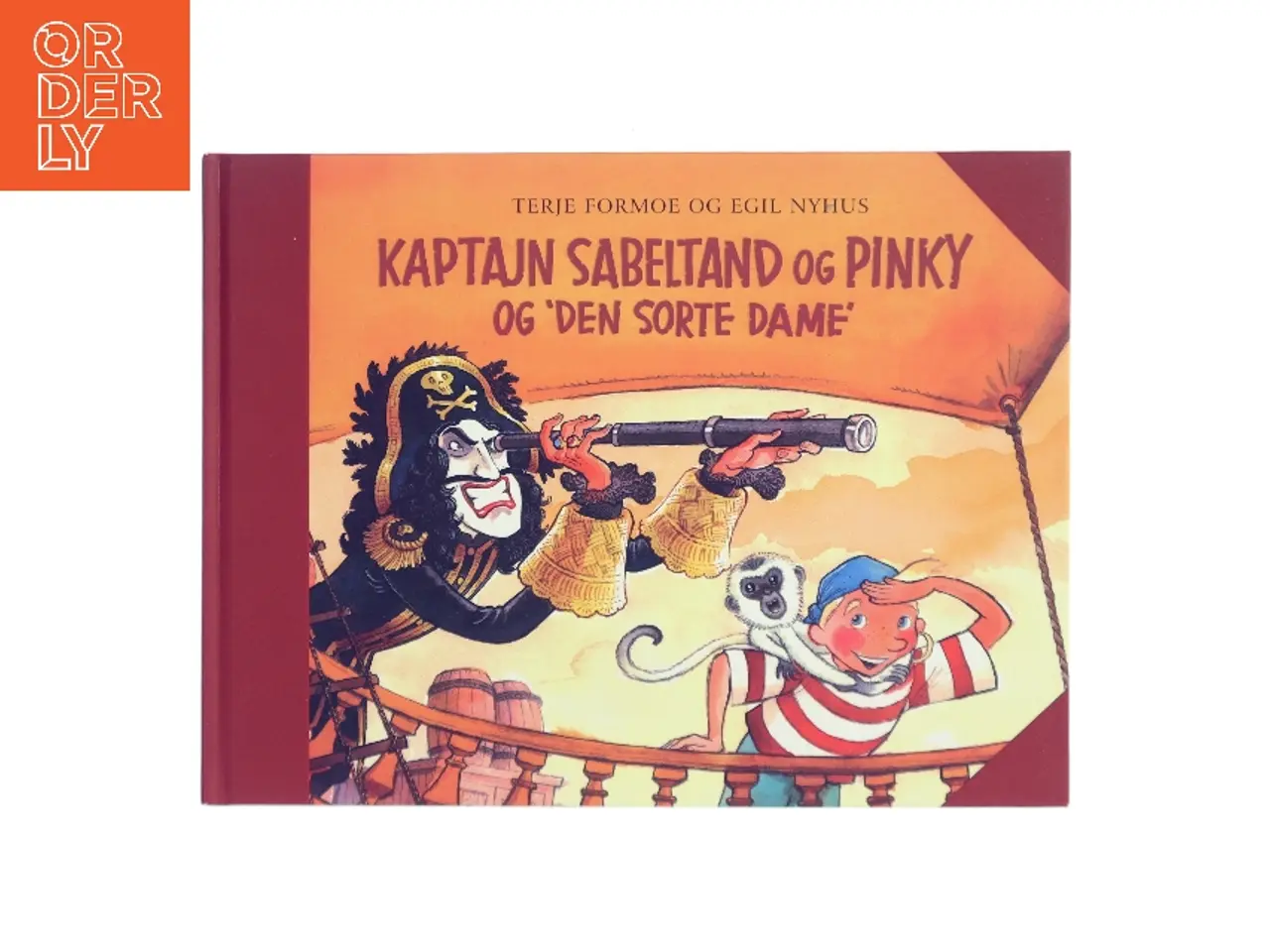 Billede 1 - Kaptajn Sabeltand og Pinky og "Den Sorte Dame" (Bog)