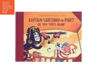 Kaptajn Sabeltand og Pinky og "Den Sorte Dame" (Bog)