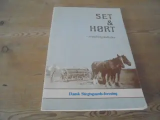 SET & HØRT – ERINDRINGSBILLEDER
