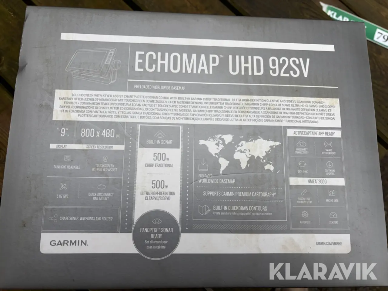 Billede 7 - Kortplotter/ekkolod Garmin ECHOMAP UHD 92sv