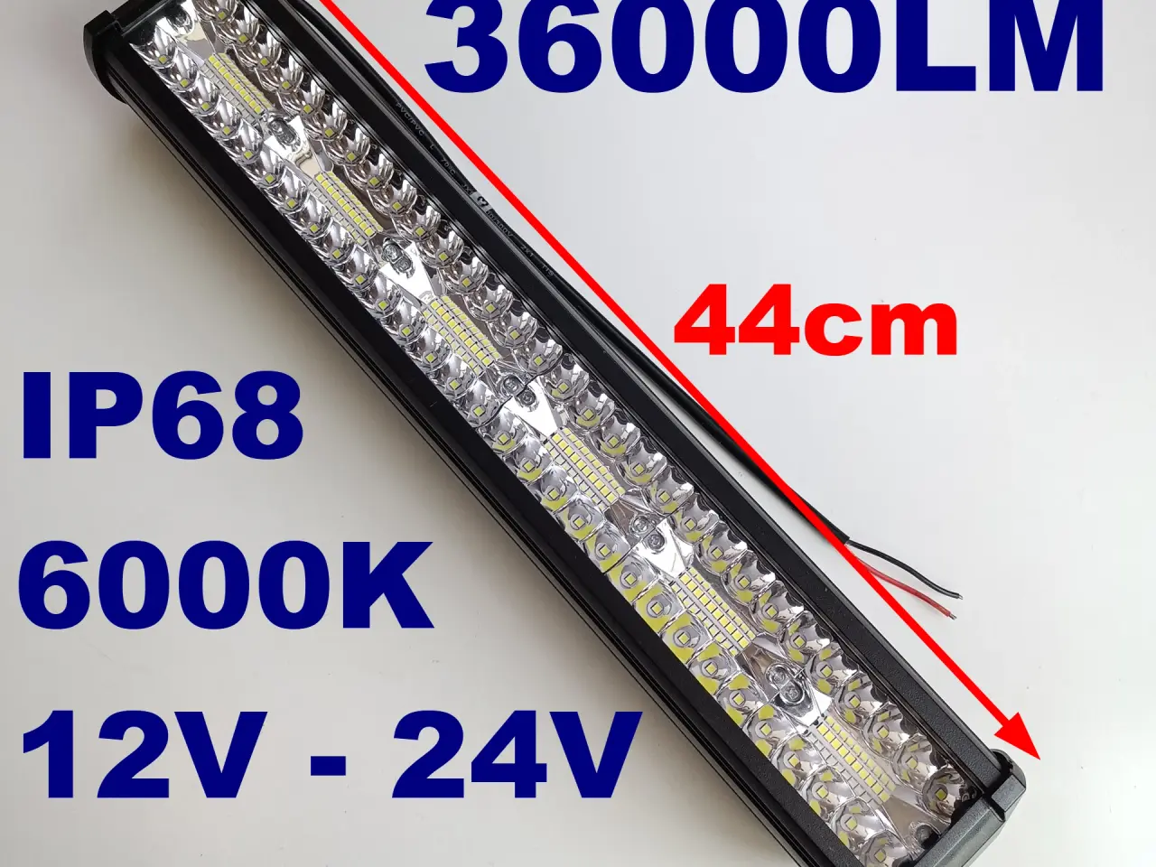 Billede 1 - NY! 36000LM 120 LED 12V-24V IP67 PREMIUM LED BAR