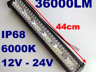 NY! 36000LM 120 LED 12V-24V IP67 PREMIUM LED BAR