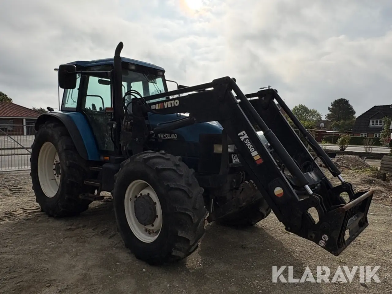Billede 7 - Traktor Ford 8360 med VETO FX5950 frontlæsser