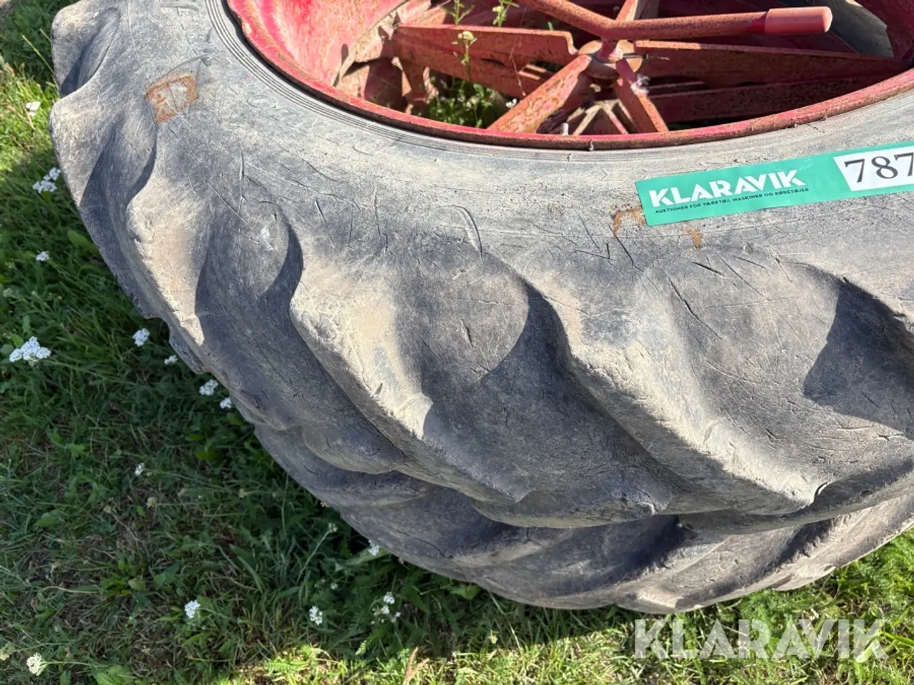 Billede 12 - Traktordæk Dunlop Fieldmaster