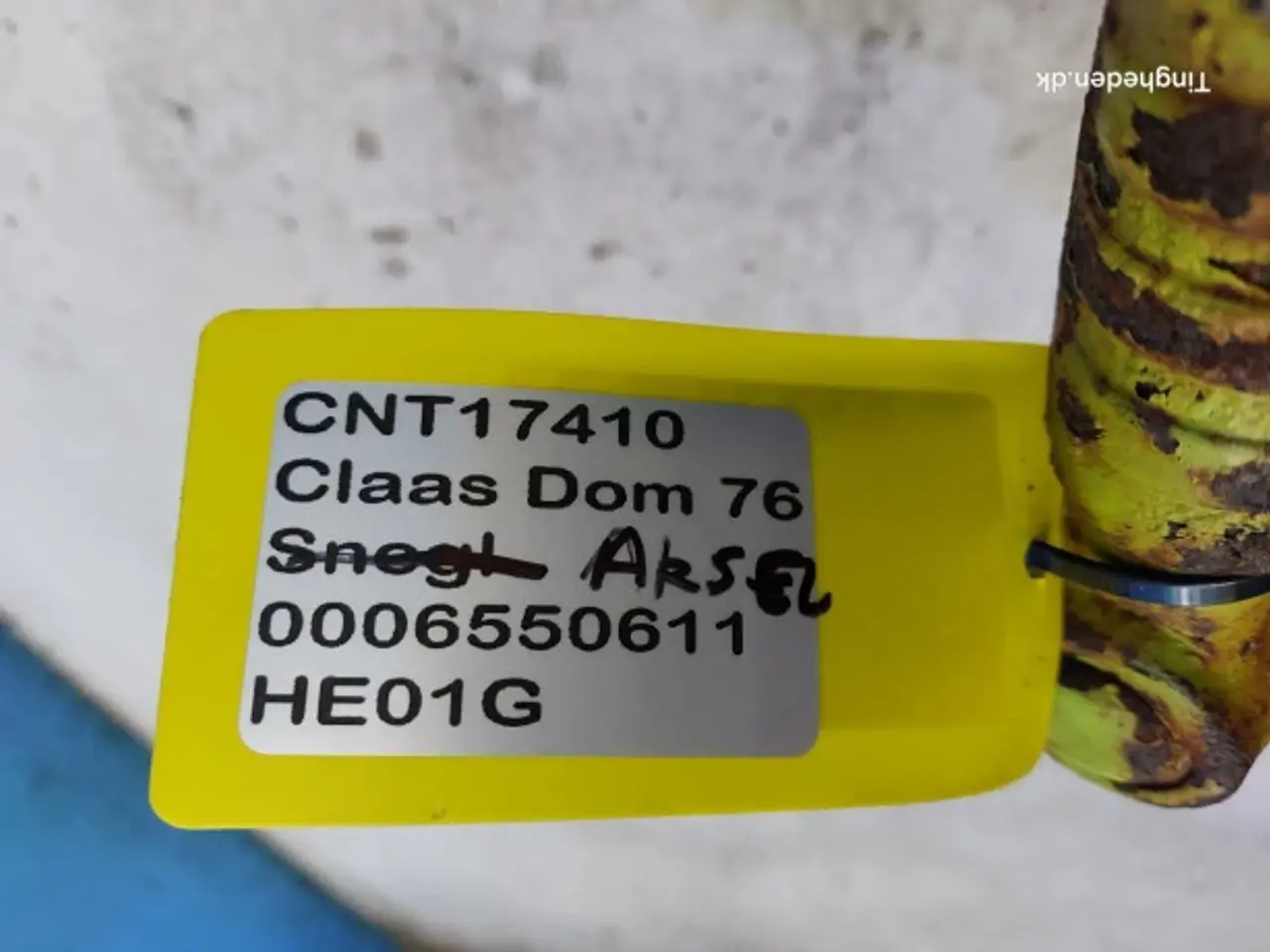 Billede 10 - Claas Dominator 76 Styrestang 0006550611