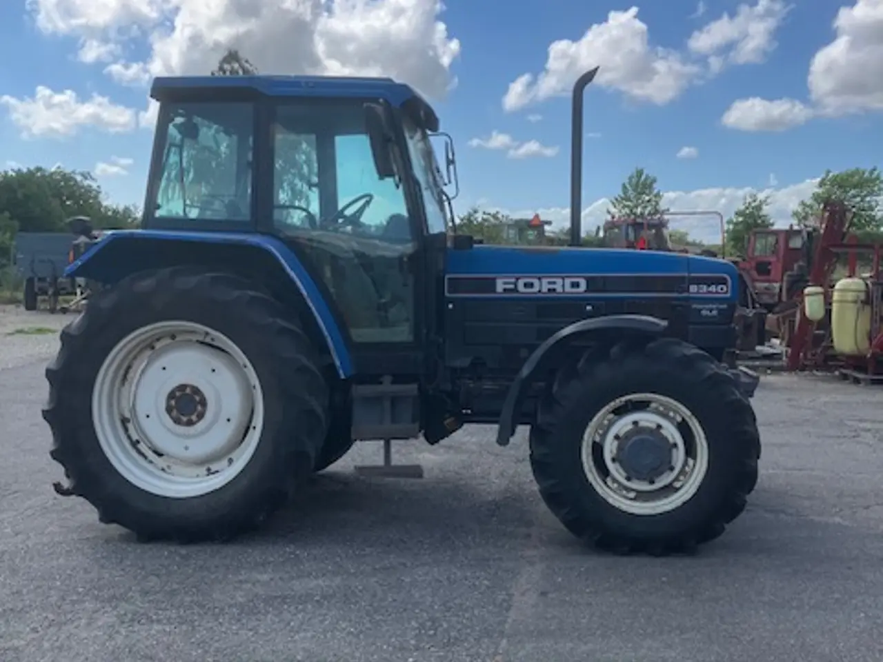 Billede 2 - Ford 8340 SLE traktor