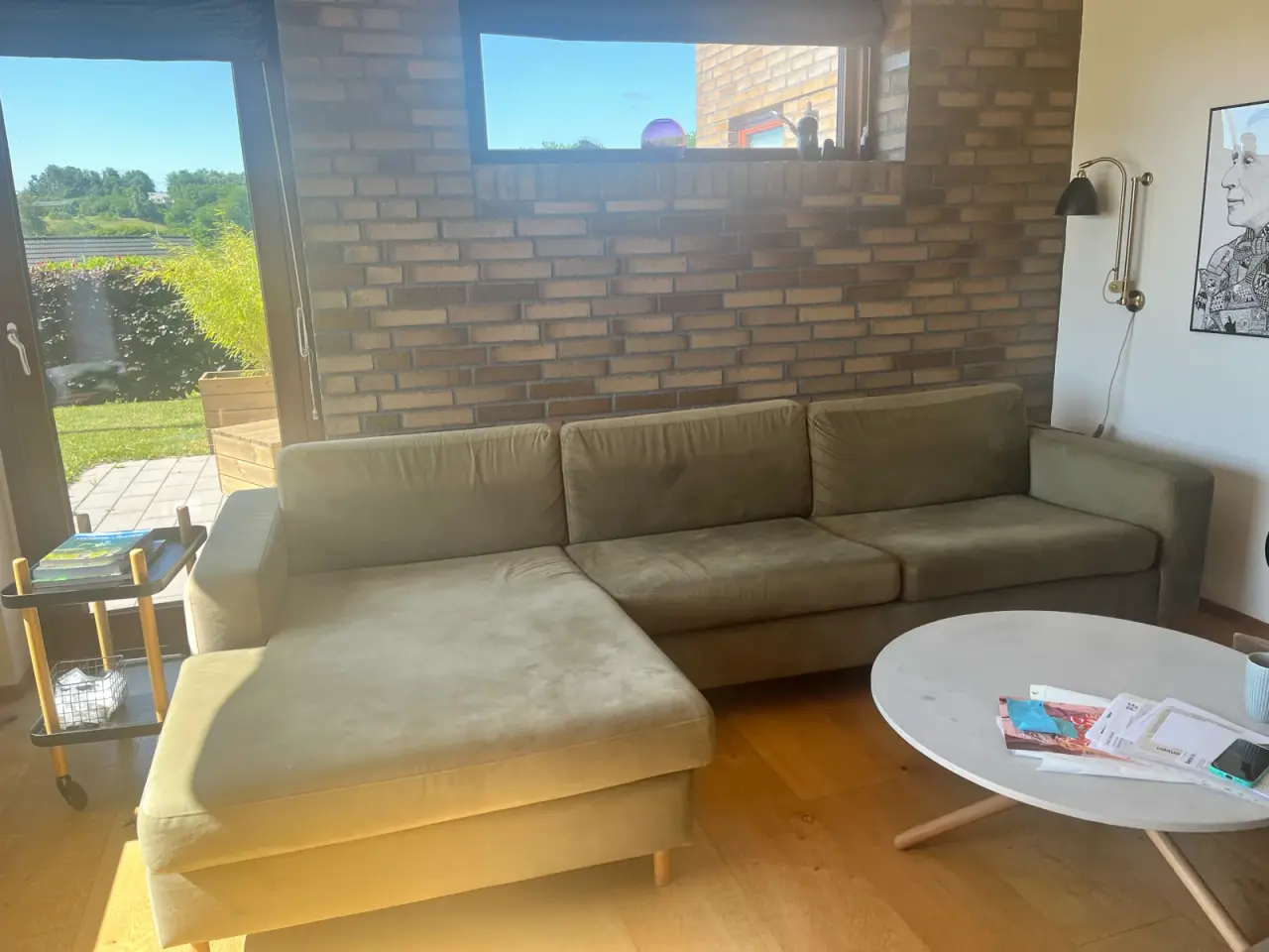 Billede 4 - 3,5 Pers sofa m chaiselong fra Bolia 