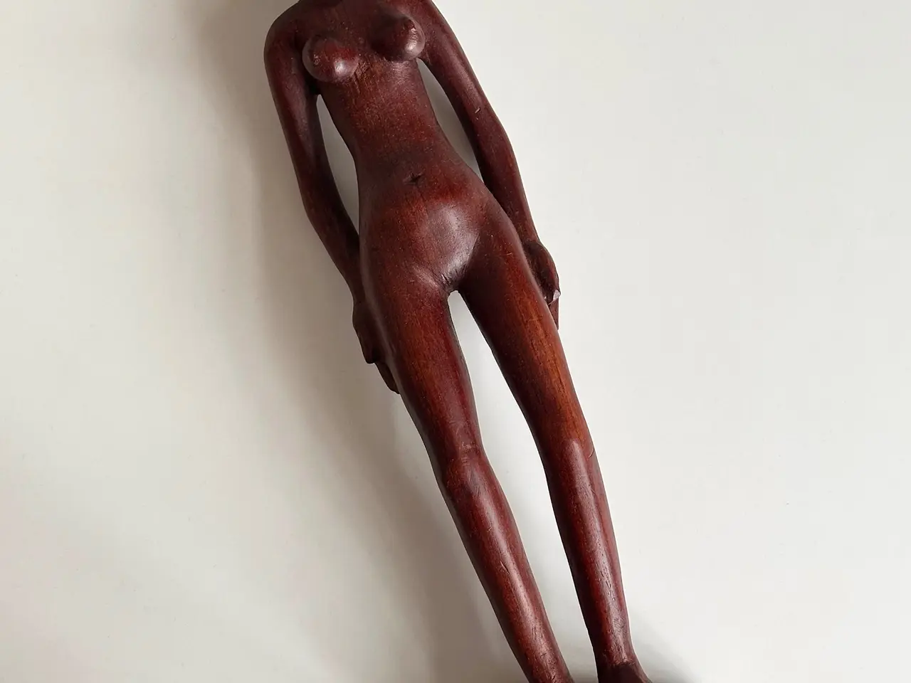 Billede 7 - Høj træfigur, kvinde