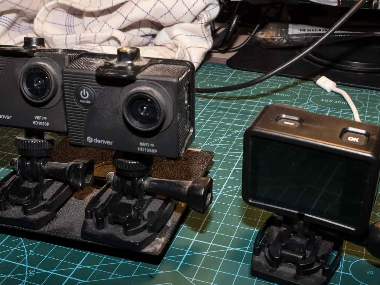 Billede 3 - Denver GO-kamera 4K Ultra HD og 2 st. Denver.