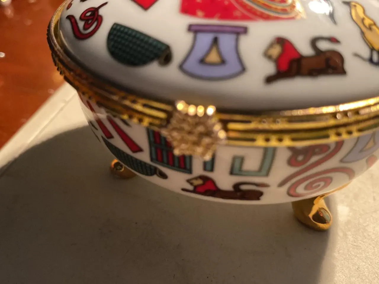 Billede 7 - Unik porcelænsskrin