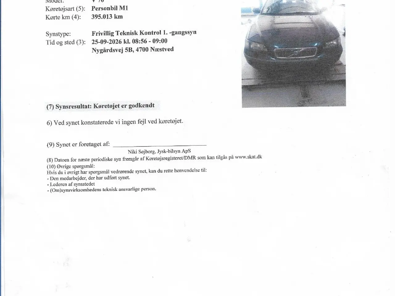 Billede 9 - Volvo V70 2,3 T5 aut.