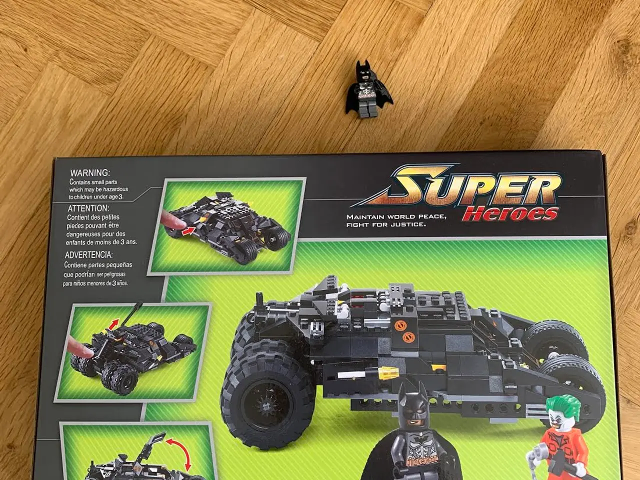 Billede 4 - Batman Tumbler – LEGO-kompatibel | Helt ny