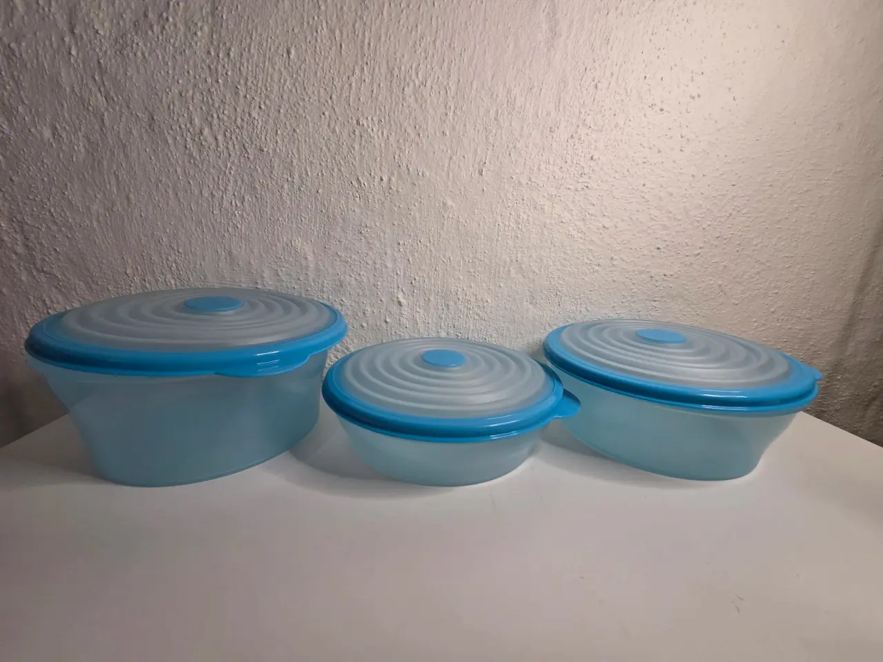 Billede 2 - Tupperware 3 stk runde bøtter