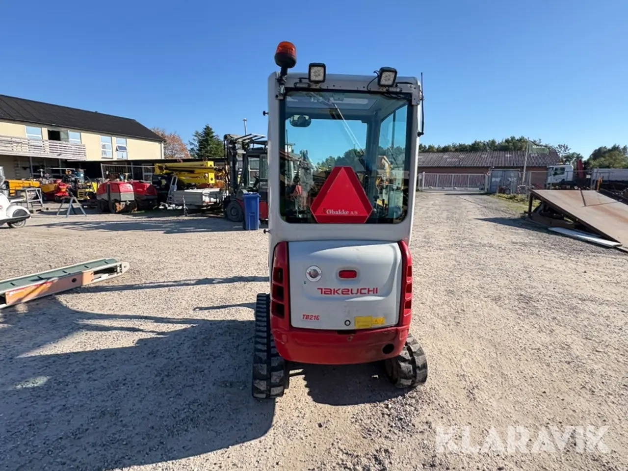 Billede 5 - Minigraver Takeuchi TB216 Rotortilt
