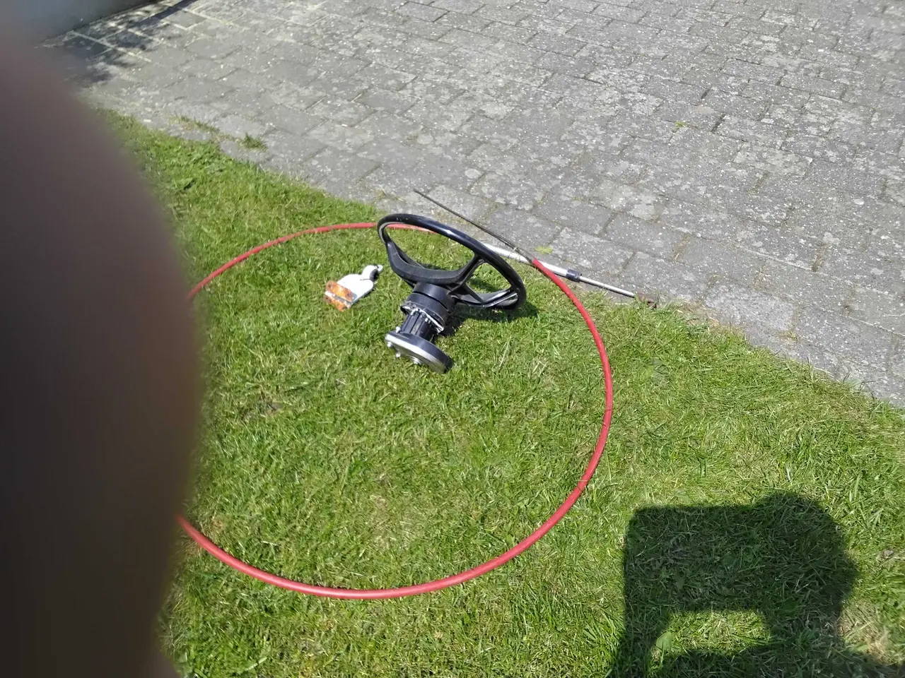 Billede 2 - Rat og styrekabel 10 fod.