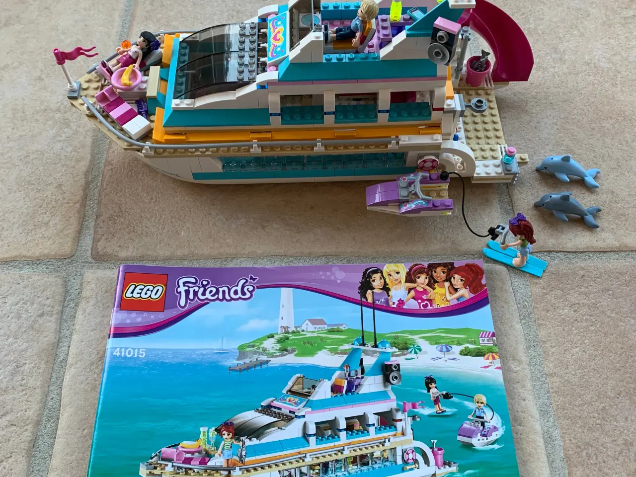 Billede 1 - Lego friends 41015 Delfinbåden