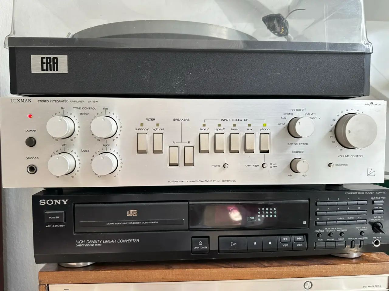 Billede 1 - LUXMAN 116A forstærker fra øverste hylde !