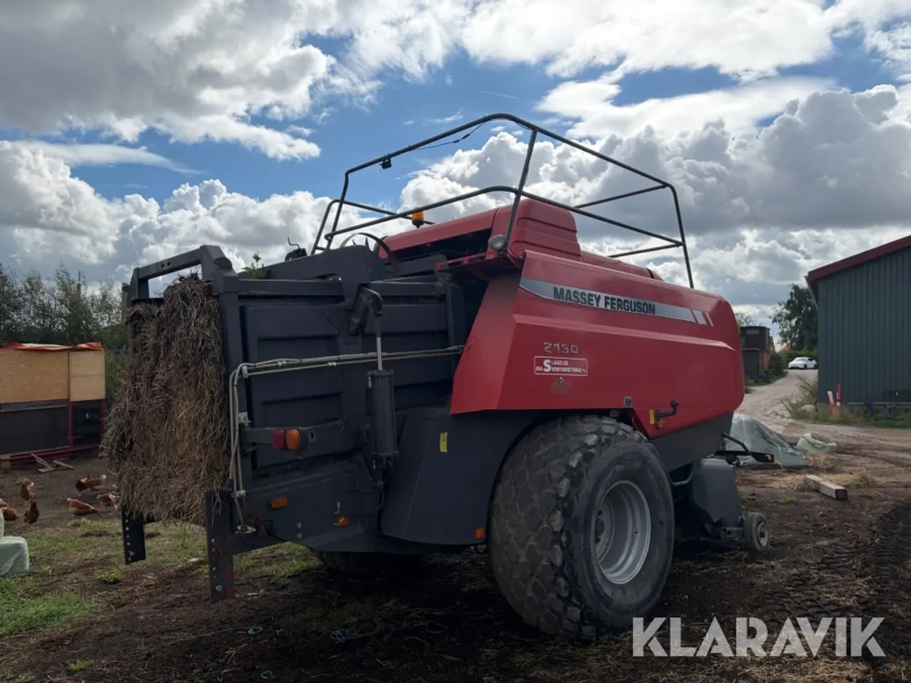 Billede 5 - Storballepresser Massey Ferguson 2190 4 × 4 fod