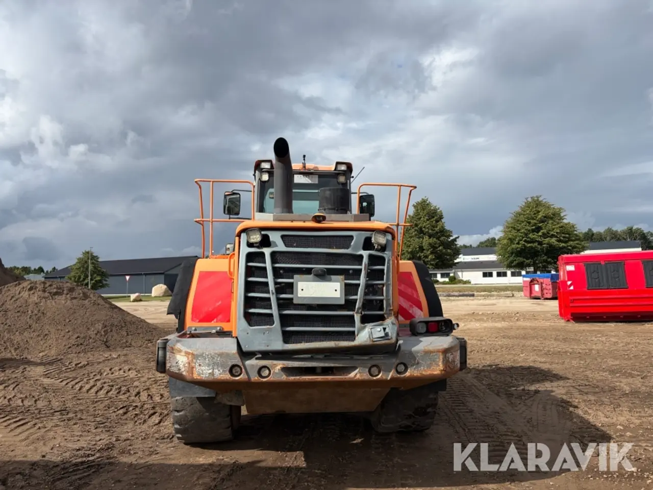 Billede 4 - Gummiged Doosan DL420-3 med vejesystem.