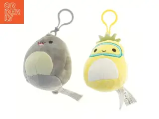 Plys nøgleringe med figurdesign fra Squishmallows (str. 10x9 cm)