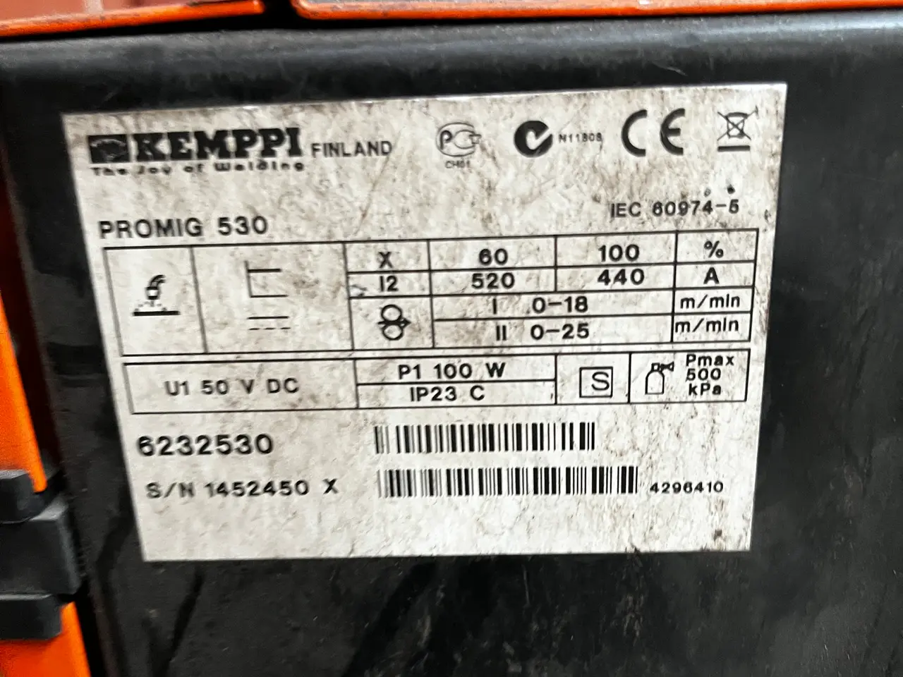 Billede 2 - MIG/MAG-svejseanlæg KEMPPI PROMIG 530
