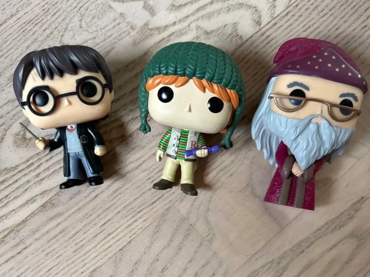 Billede 1 - Harry Potter, Dumbledore og Ron