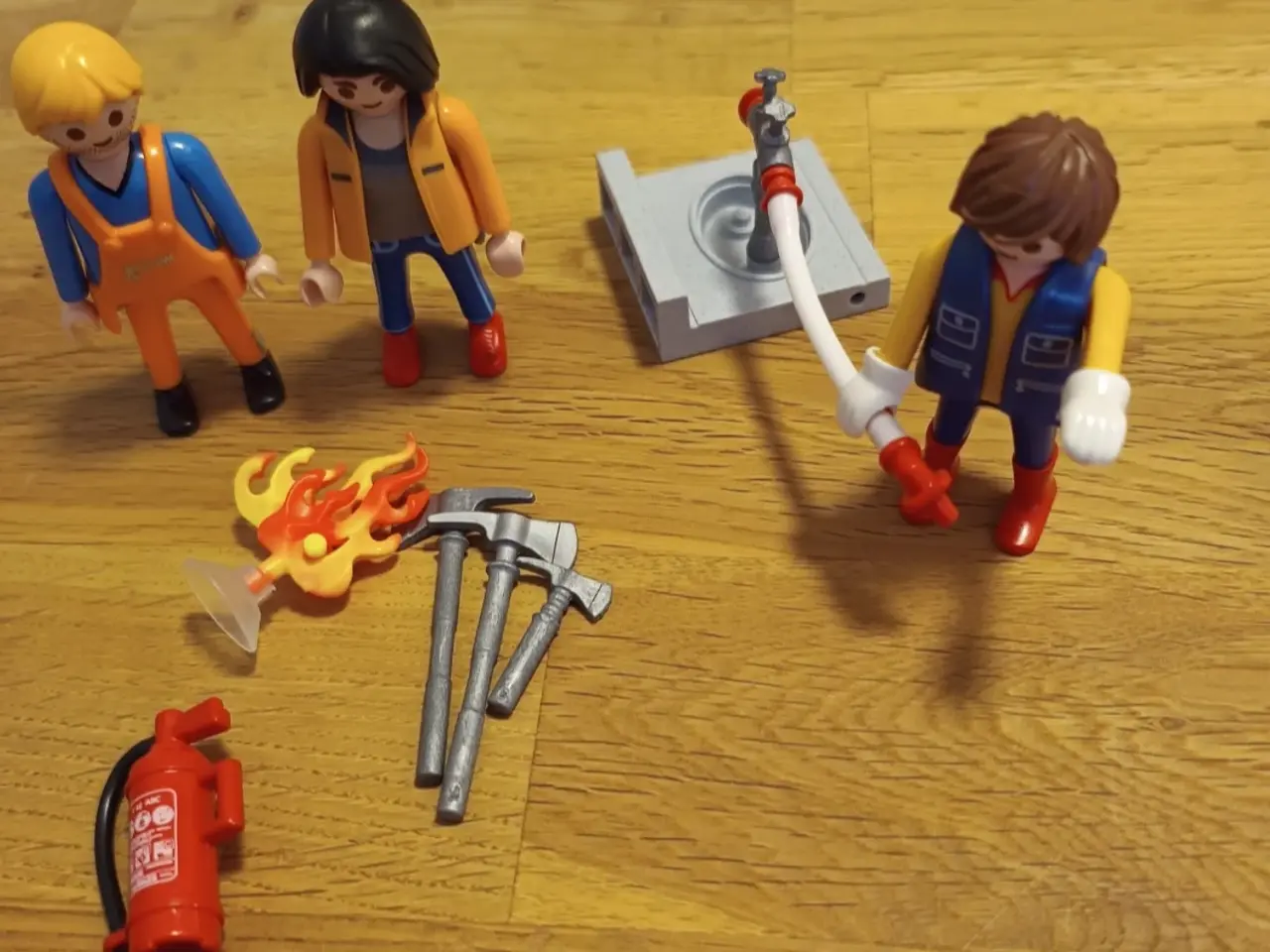 Billede 1 - Playmobil brandøvelse 