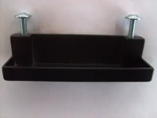 Ikea Sort greb i aluminium