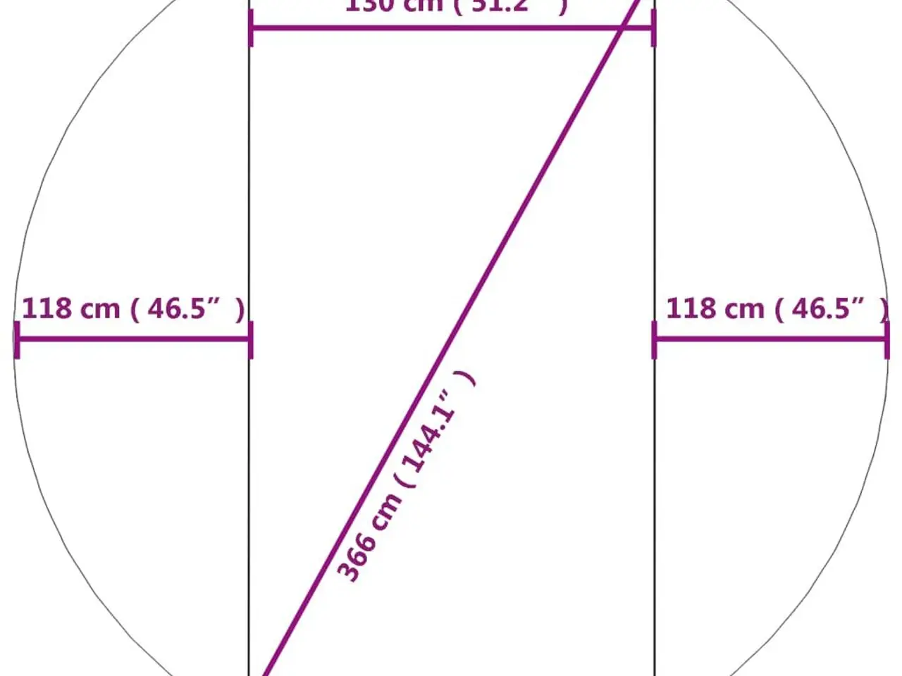 Billede 7 - Poolunderlag Ø366 cm polyester-geotekstil lysegrå