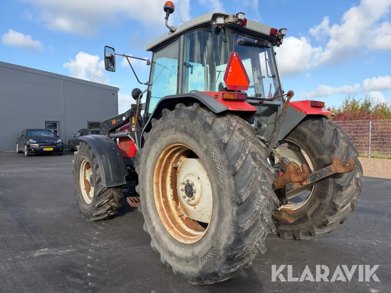 Billede 3 - Traktor Massey Ferguson 4370 med frontlæsser