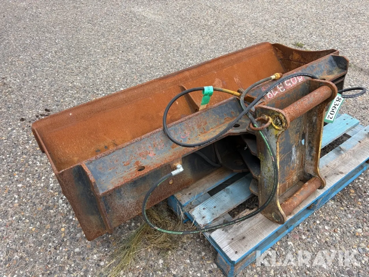 Billede 4 - Kipskovl S50 - 160cm - til minigraver
