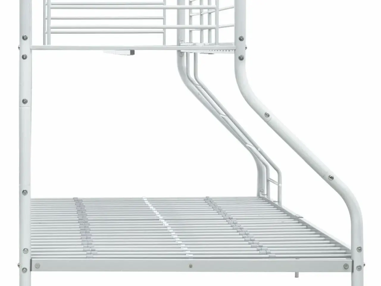 Billede 3 - Sengestel til køjeseng 140x200 cm/90x200 cm metal hvid