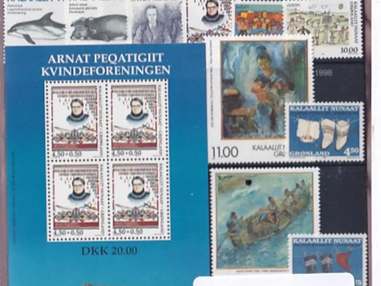 Billede 1 - Grønland - 1998 Frimærker Komplet - Postfrisk