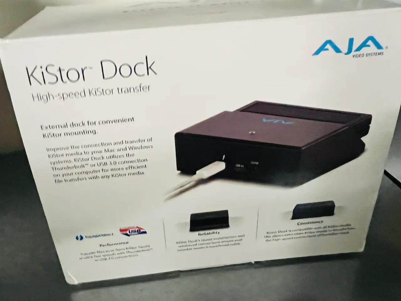 Billede 2 - Dockingstation og medieaflæser AJA KiStor Dock