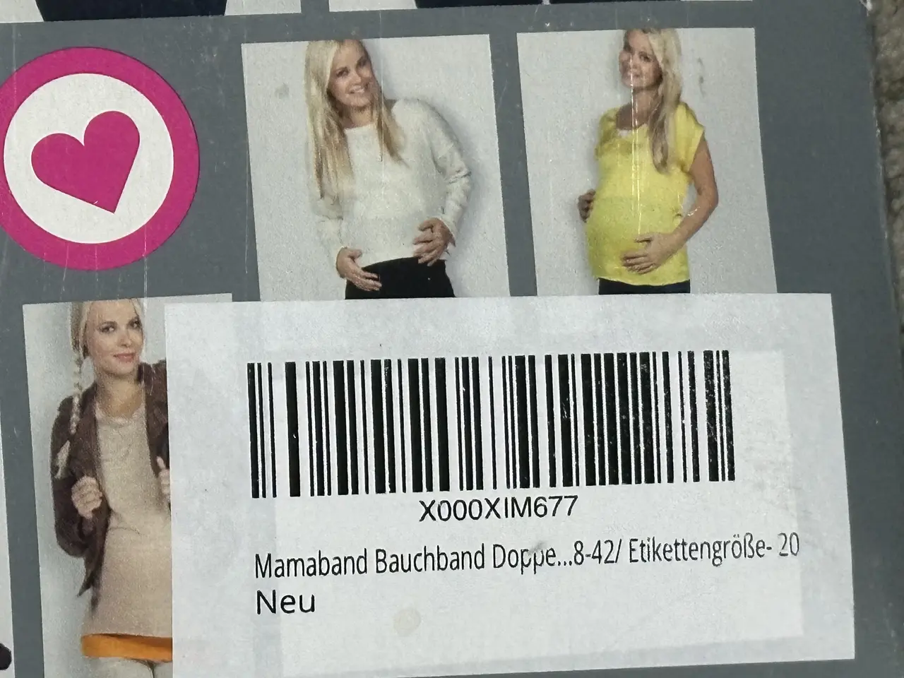 Billede 6 - Graviditetsmave bælte
