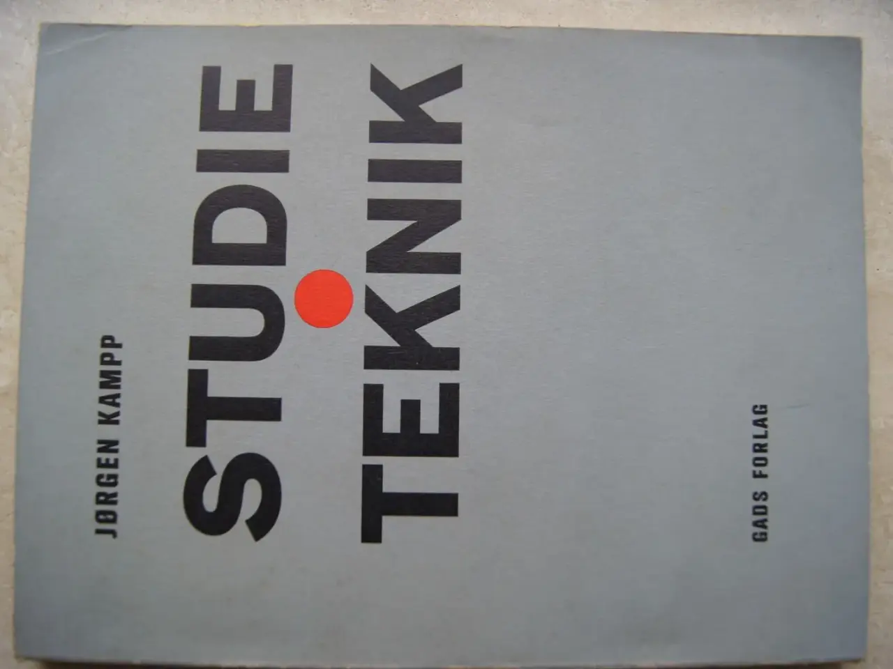 Billede 1 - Jørgen Kampp, Studieteknik. Giv bud.