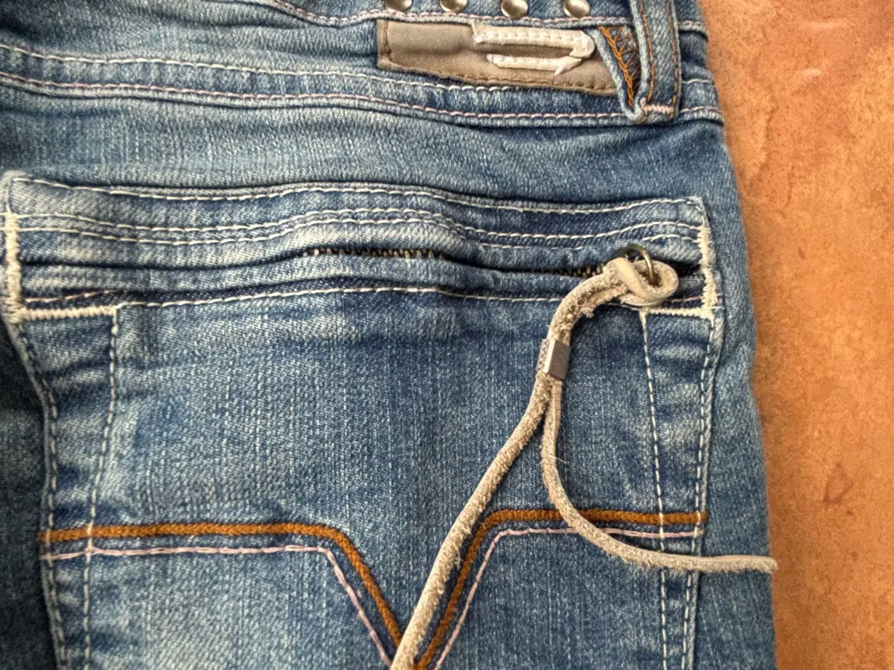 Billede 13 - Diesel jeans str 140 blå pige bomuld