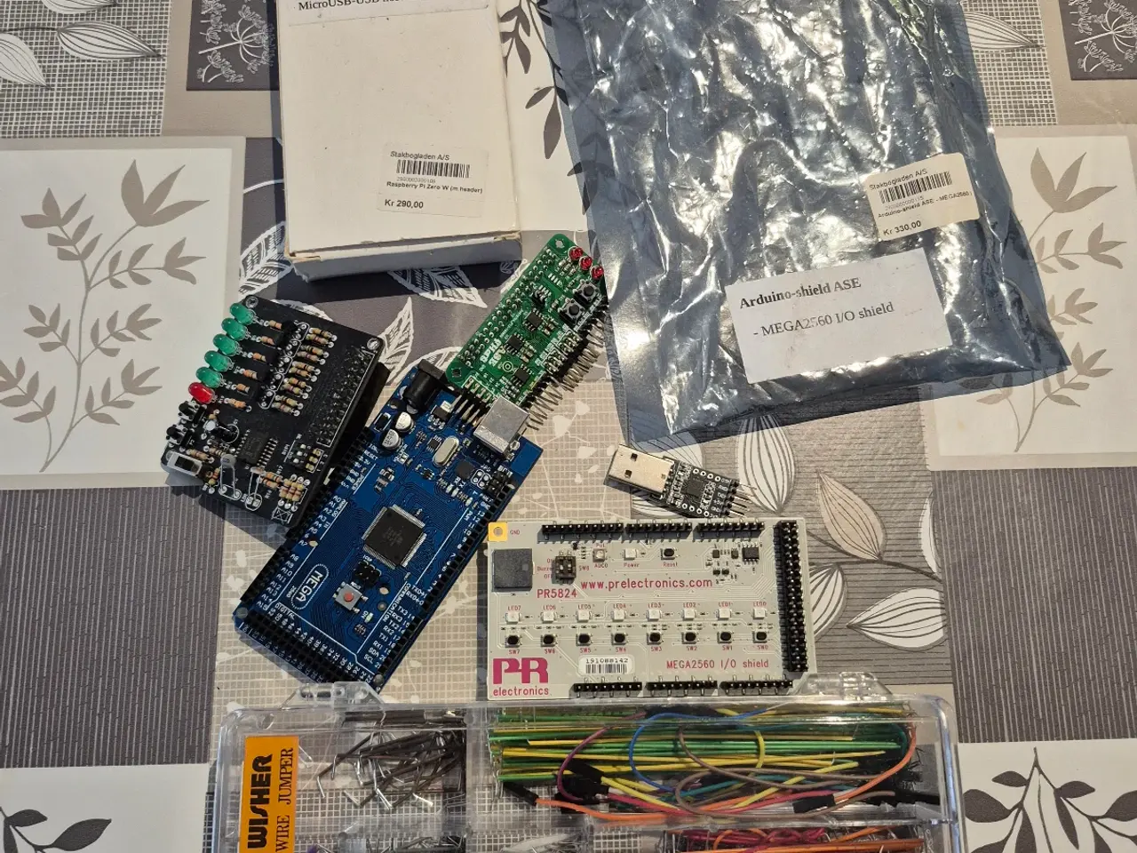 Billede 2 - Elektronik-pakke: Arduino Mega 2560, Raspberry Pi