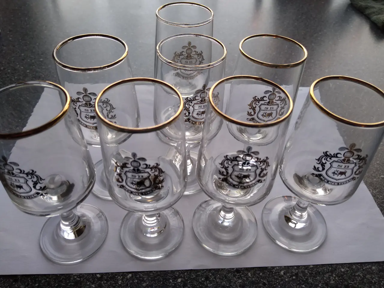Billede 2 - Portvins glas "den med tyren"
