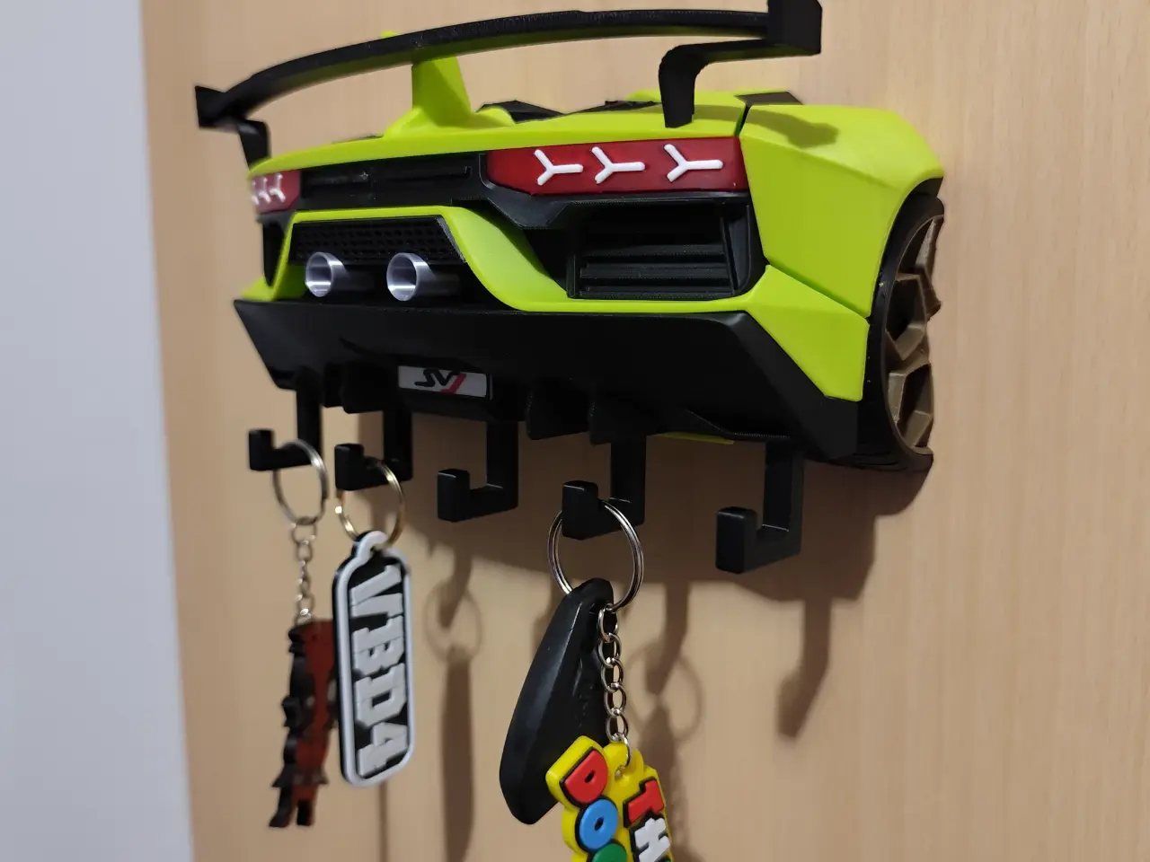 Billede 9 - 3D printet nøgle holder