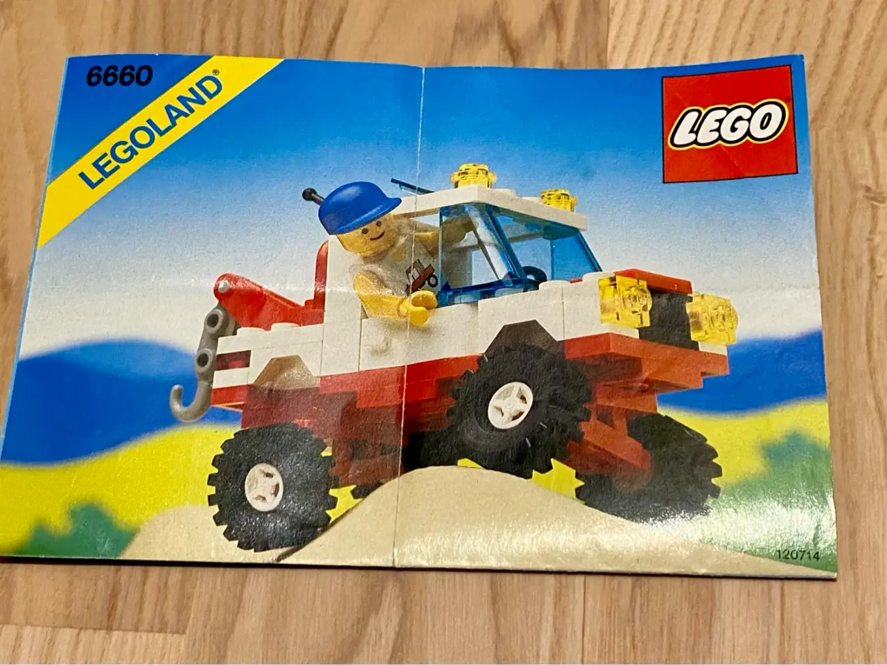 Billede 1 - Lego Town 6660 - Hook & Haul Wrecker fra 1989
