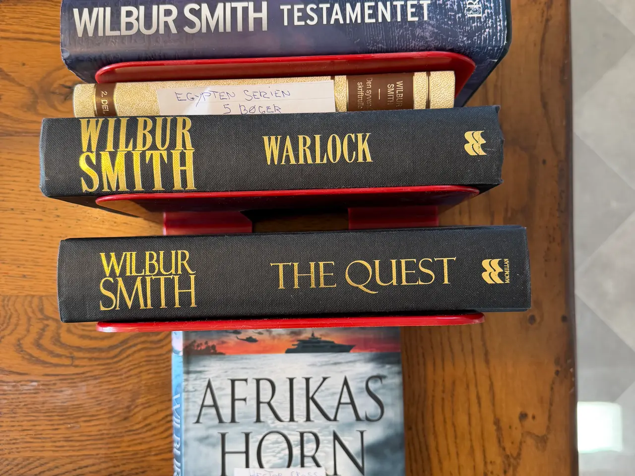 Billede 5 - Wilbur Smith bøger Læs beskrivelse under billeder)