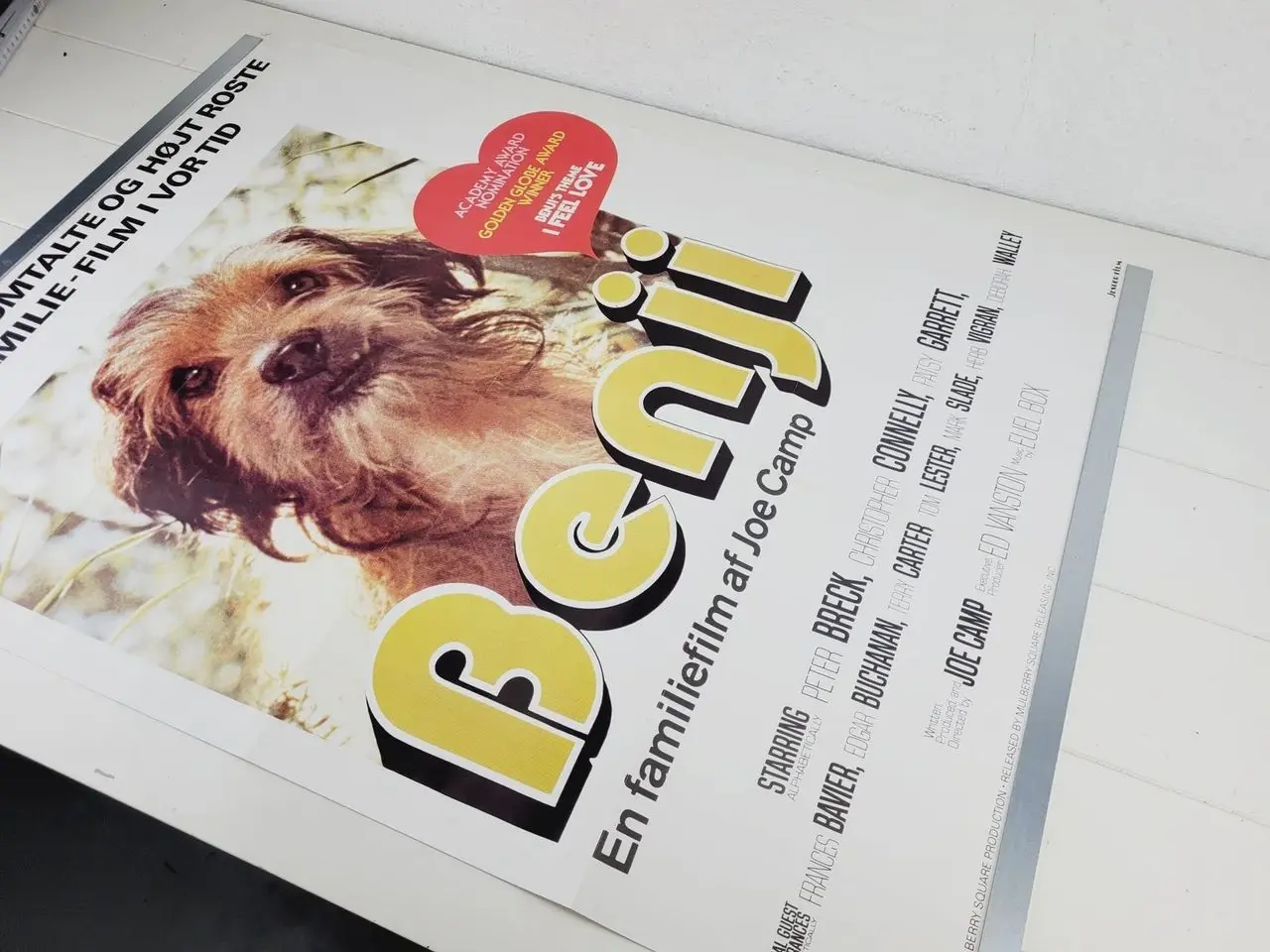 Billede 3 - ⭐️- Plakat: Vintage - Benji - En Familiefilm af Jo