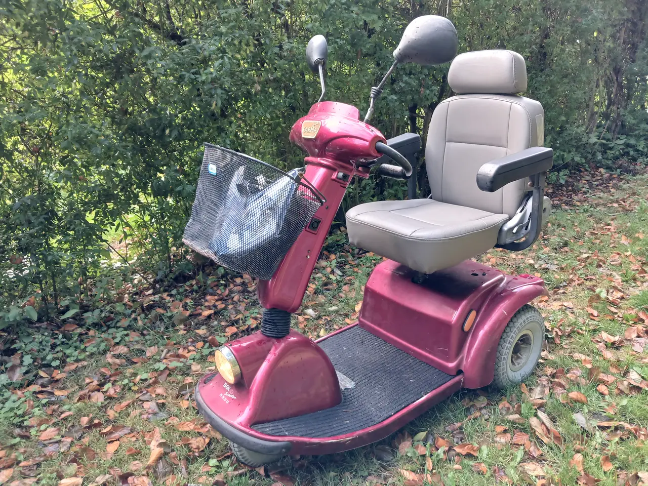 Billede 4 - 3 hjulet elscooter fra karma med nye batterier
