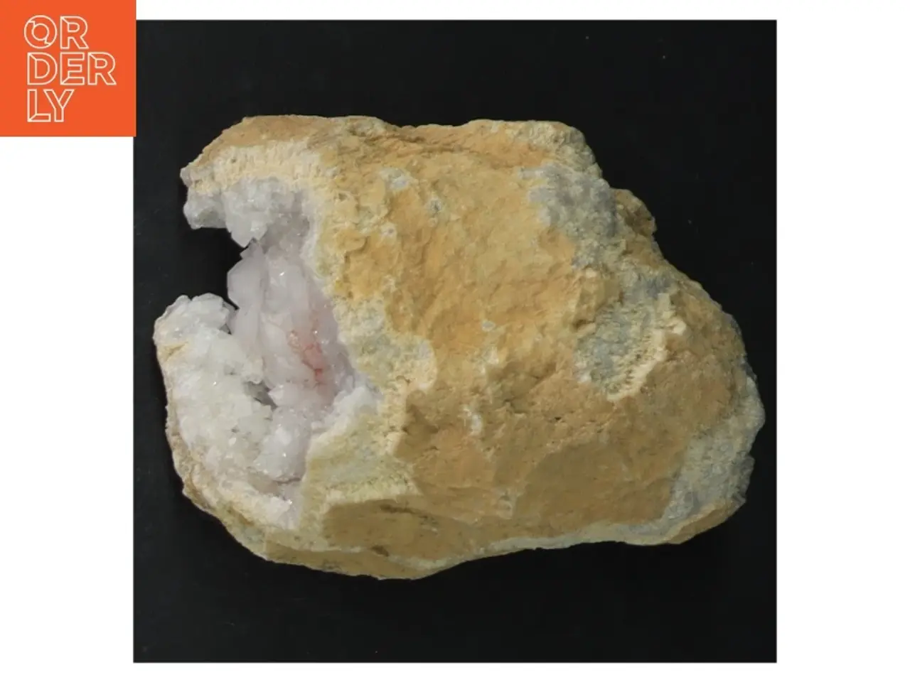 Billede 5 - Geode med krystaller (str. 11 cm)