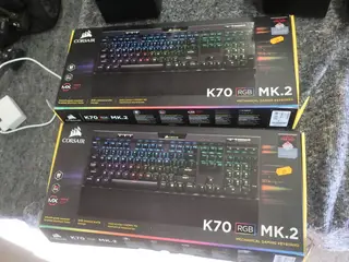 2 stk. gaming-tastatur CORSAIR K70 RGB MK.2