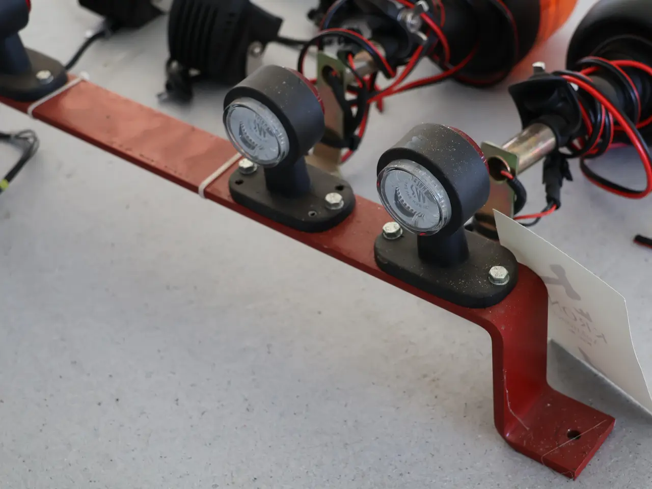 Billede 9 - Rotorblink m/holdere og div Led arbejdslamper