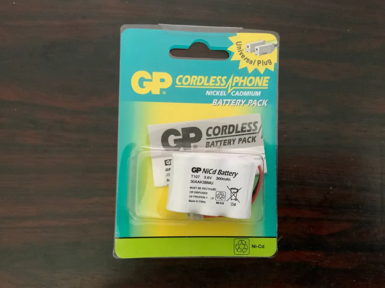 Billede 1 - GP Trådløst Telephone Batteri 3.6 V, 300mAh