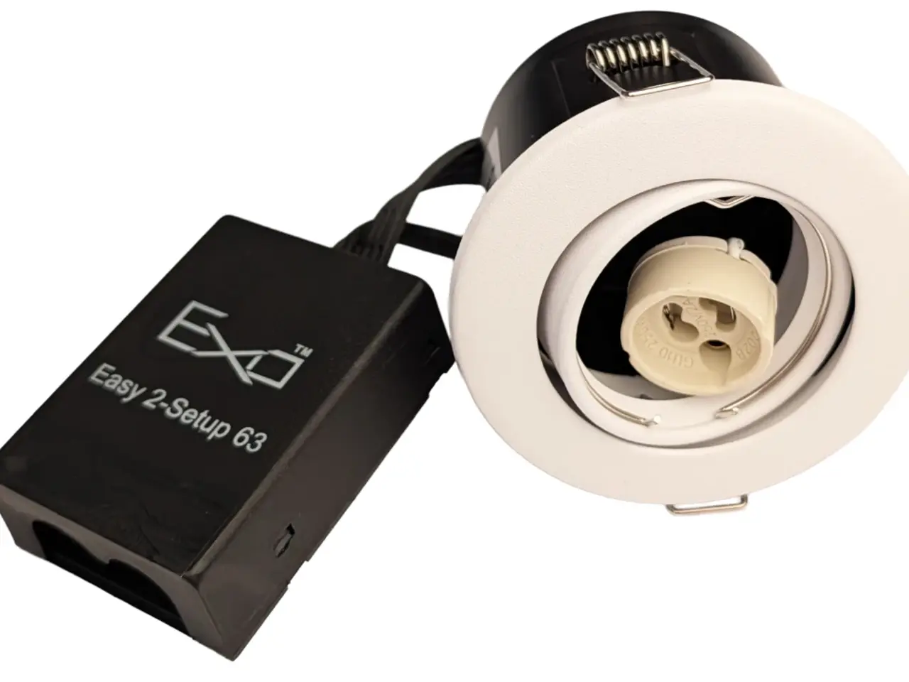 Billede 1 - Exx Easy 2-Setup 63 indbygningsspot hvid