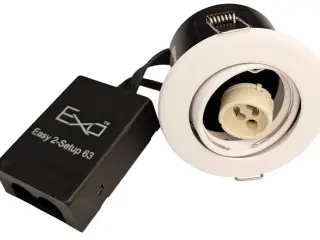 Exx Easy 2-Setup 63 indbygningsspot hvid
